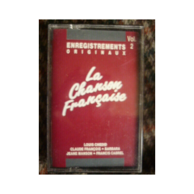 La Chanson Française Vol.2 Cassette Audio-K7 ESSO CBS 980616 4