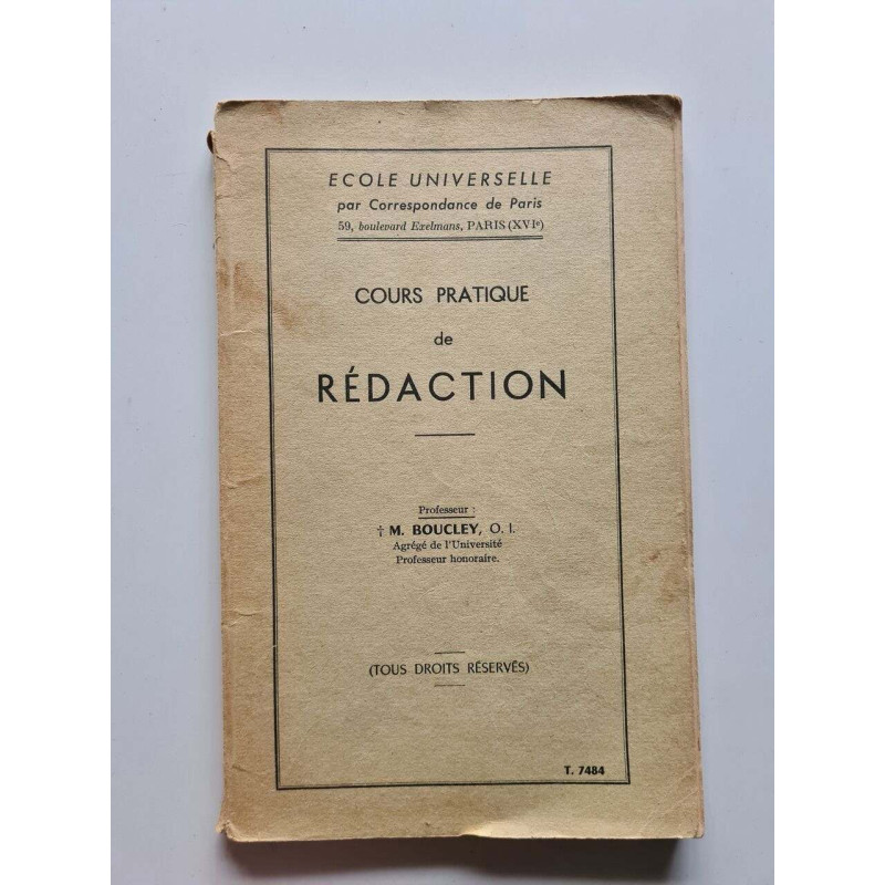 cours pratique de redaction
