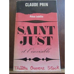 Claude prin saint just et l'invisible Théâtre ouvert Stock