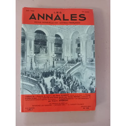 Revue Les annales des lettres françaises N° 188