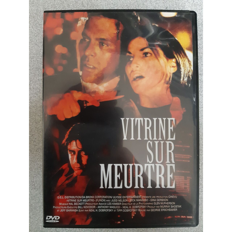 DVD Film - Vitrine sur meurtre