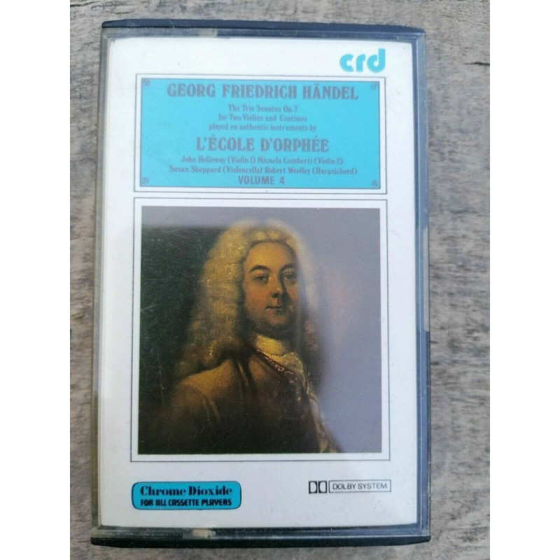 Händel Vol.4 L'école d'Orphée Cassette CRDC 4076