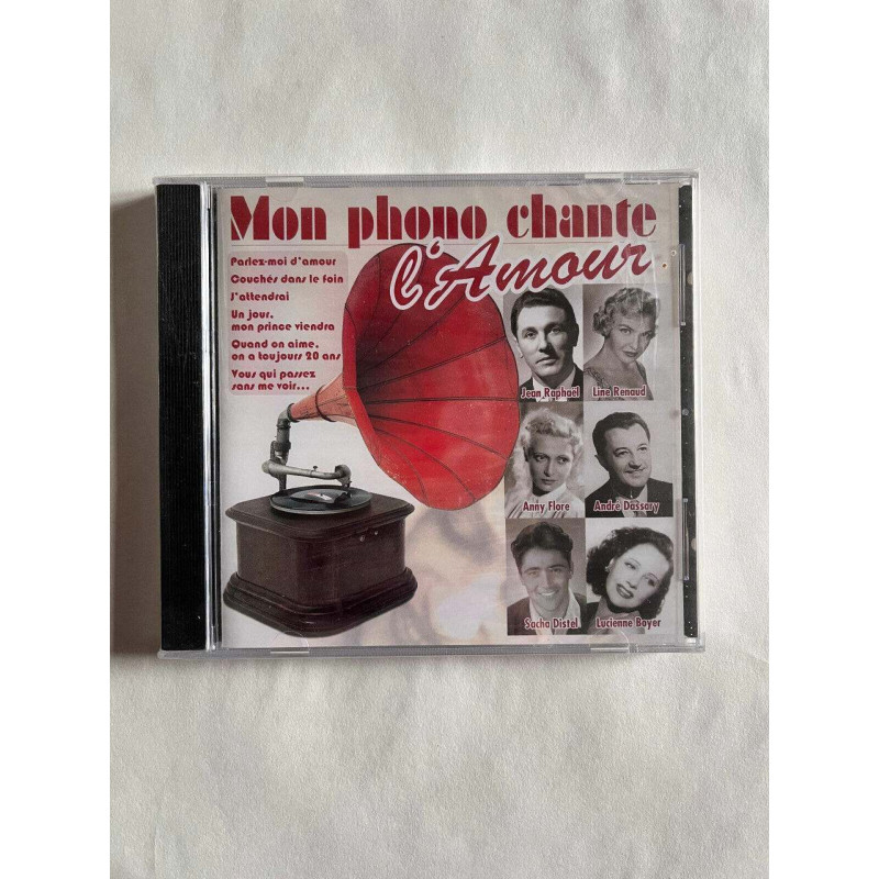 Mon phono chante l'amour CD NEUF SOUS BLISTER