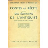 CONTES ET RECITS Traduits DES ECRIVAINS DE L'ANTIQUITE - CLASSE DE...