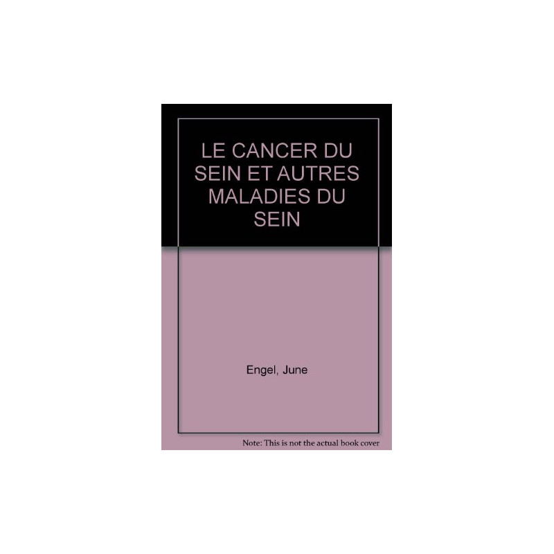 Le cancer du sein