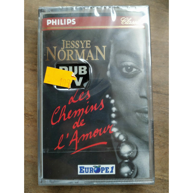 Jessye Norman Les chemins de l'amour Cassette Audio-K7 NEUVE SOUS...