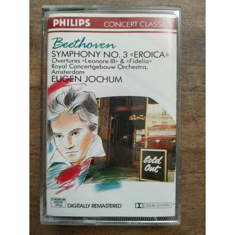 No 3 Eroica - Eugen jochum Cassette Audio-K7