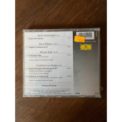 Einem Egk Blacher Liebermann - Ferenc Fricsay Portrait CD NEUF...