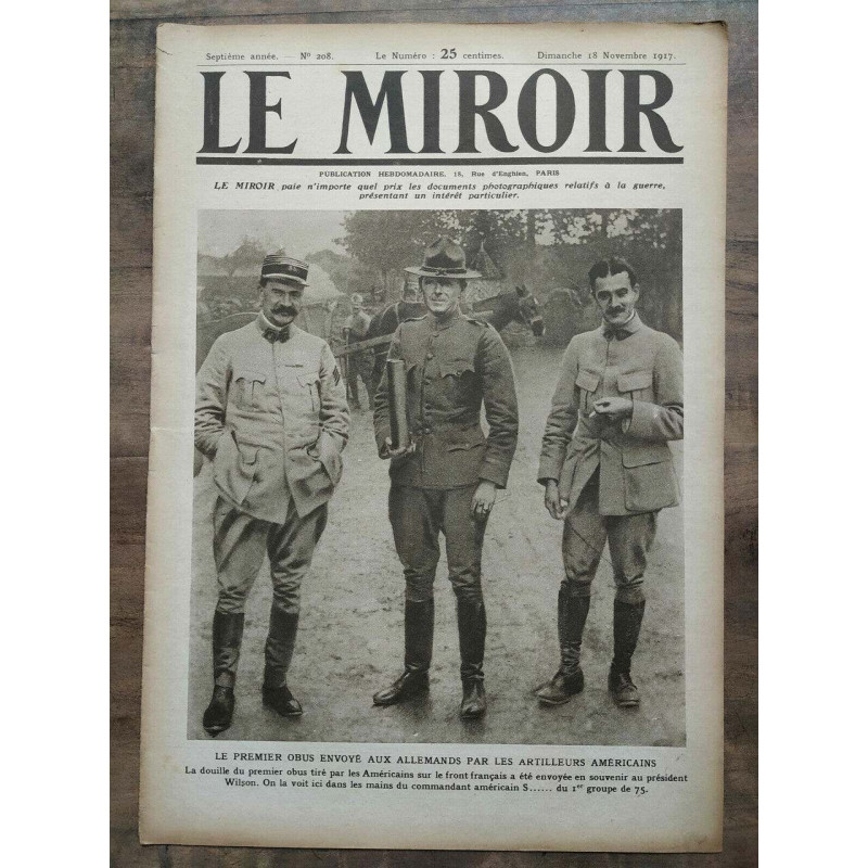 Le Miroir n208 18 Novembre 2017