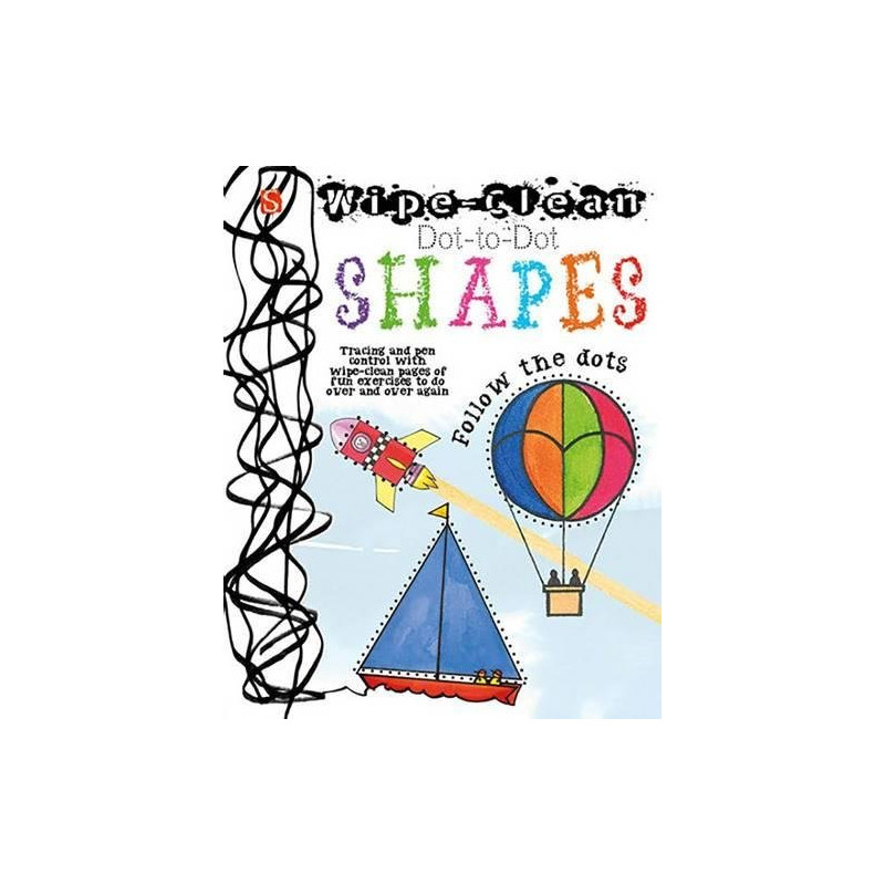 Dot-To-Dot Shapes: Includes Tracing Pen
