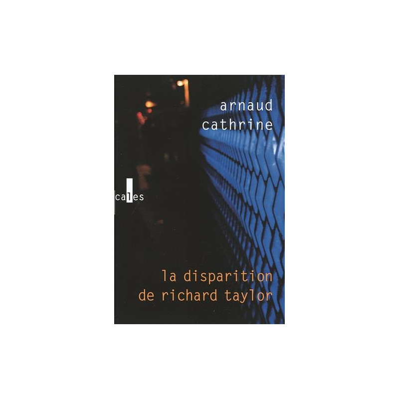 La disparition de Richard Taylor