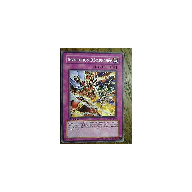 Invocation Déclenchée DP07-FR021 Yu-Gi-Oh