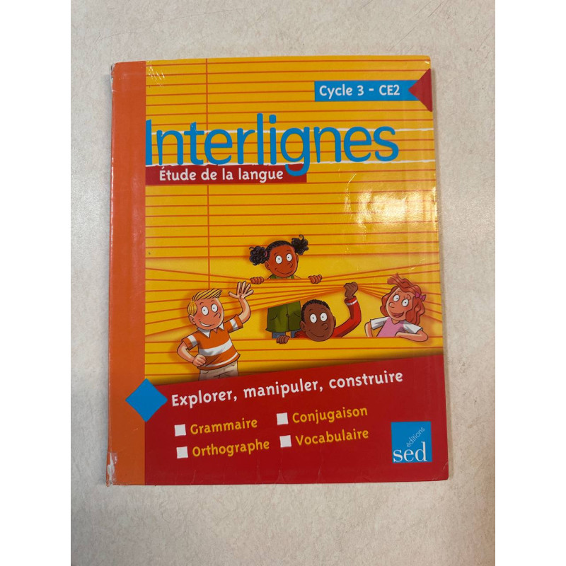 Interlignes CE2 : Etude de la langue