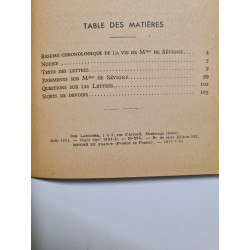 Mme de Sévigné lettres choisies