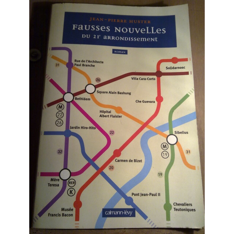 jean pierre huster Fausses nouvelles du 21e arrondissement