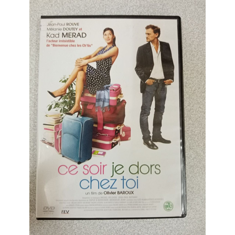 DVD - Ce Soir Je Dors Chez Toi (Jean-Paul Rouve Mélaine Doutey et...