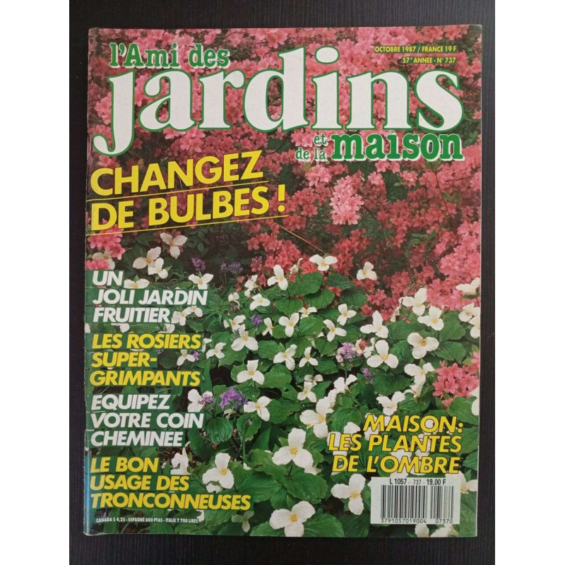 Revue L'ami des Jardins et de la Maison N° 737