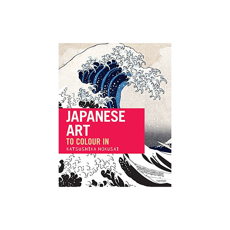 Japanese Art: the colouring book