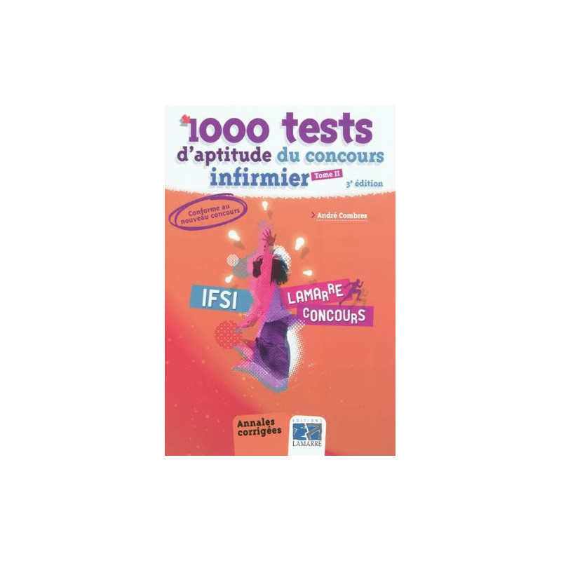 1000 tests d'aptitude du concours infirmier : Tome 2
