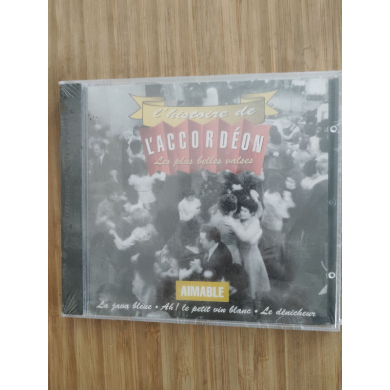 L'Histoire de l'accordéon (neuf sous blister)