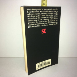 Bertolt Brechts Hauspostille Suhrkamp taschenbuch