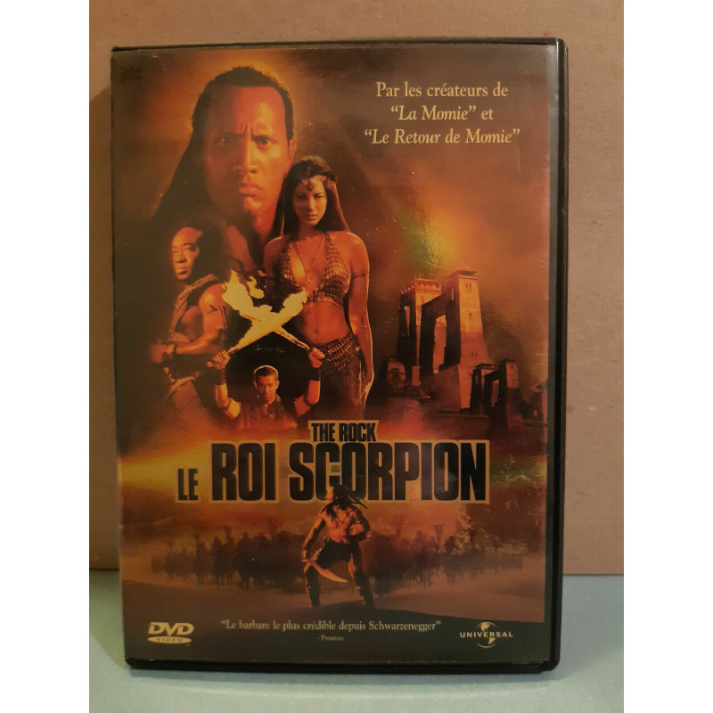 The Rock Le Roi Scorpion DVD