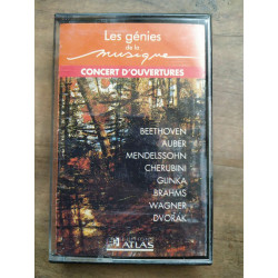 Les génies de la musique - Concert d'ouvertures Cassette Audio-K7