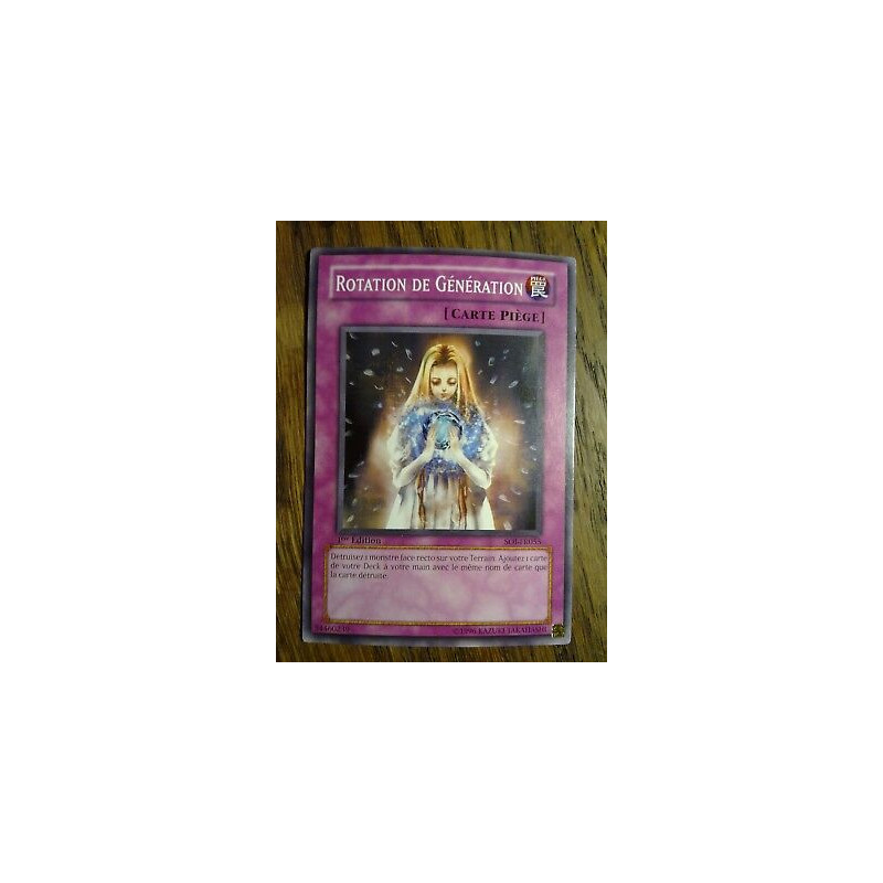 Rotation de Génération SOI-FR055 Yu-Gi-Oh