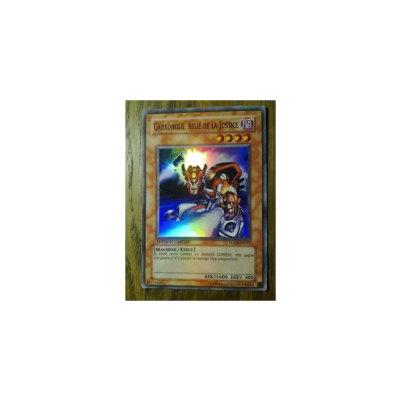 Garadhold Allié de la Justice HA03-FR015 Yu-Gi-Oh