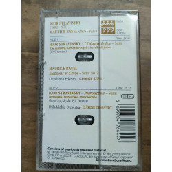 g Szell Stravinsky petrouchka The firebird Cassette Audio