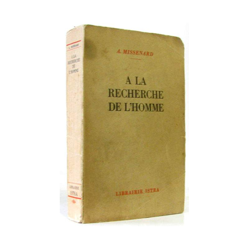 A LA RECHERCHE DE L'HOMME