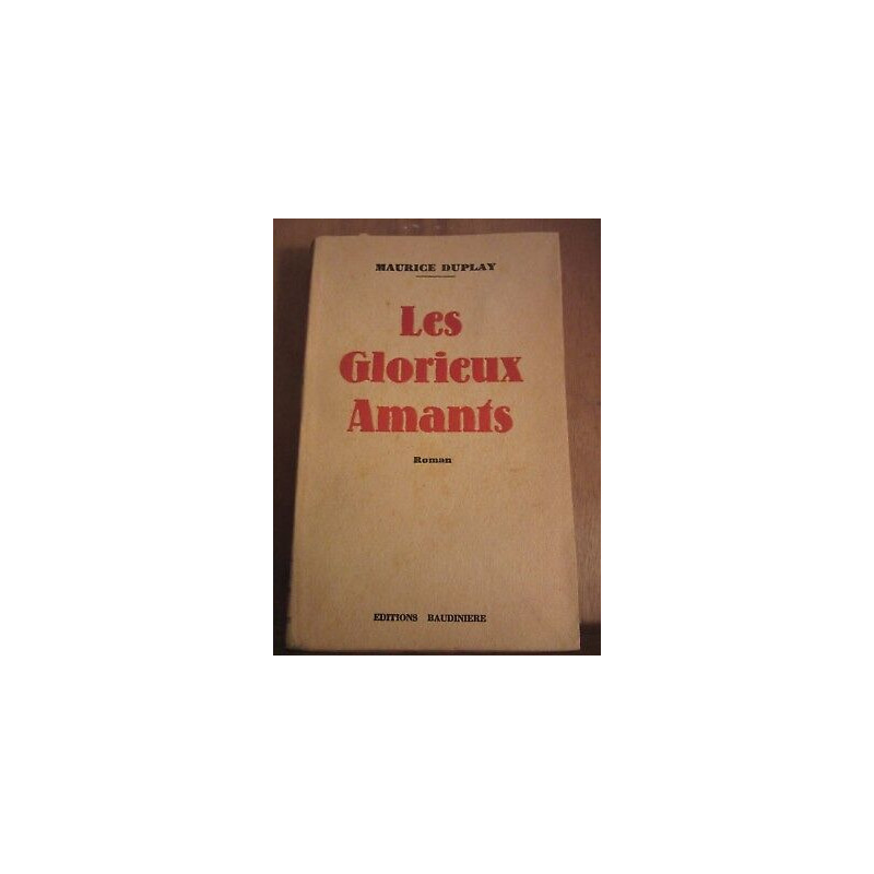 les glorieux amants
