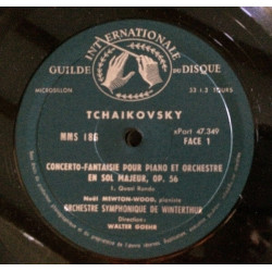 Tchaïkovsky : Concerto-Fantaisie