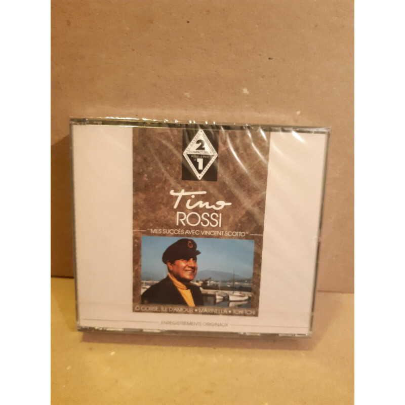 Mes succès avec Vincent scotto 2 cd NEUF SOUS BLISTER