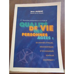 Qualité de vie des personnes âgées les données éthiques