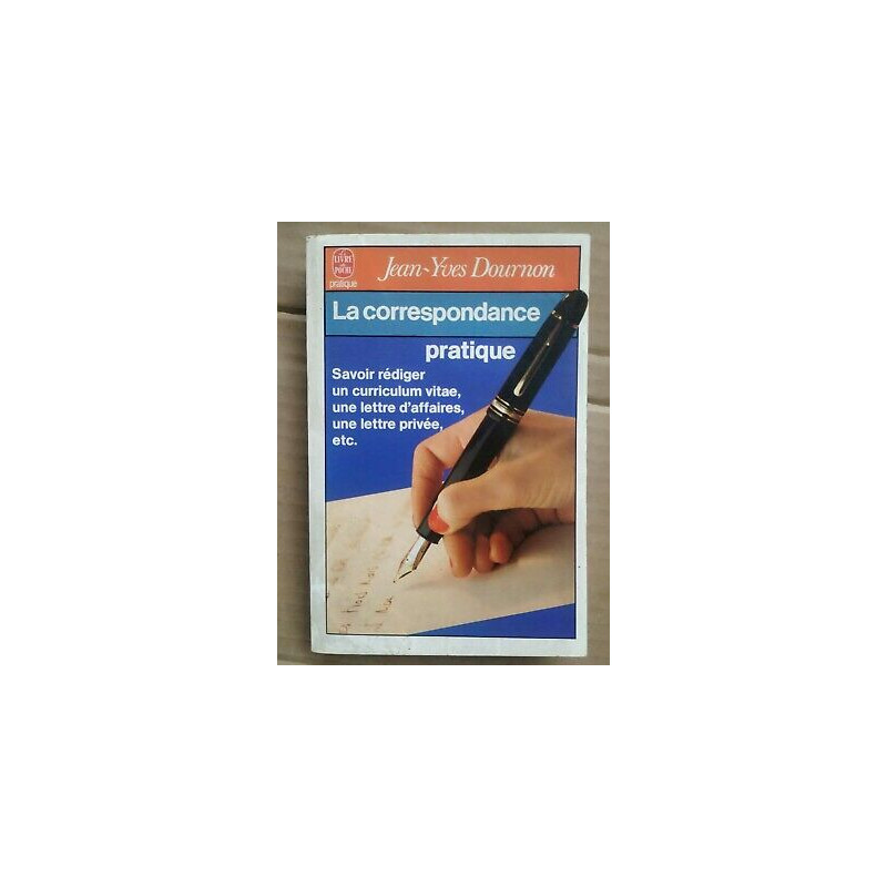 Dournon La Correspondance Pratique