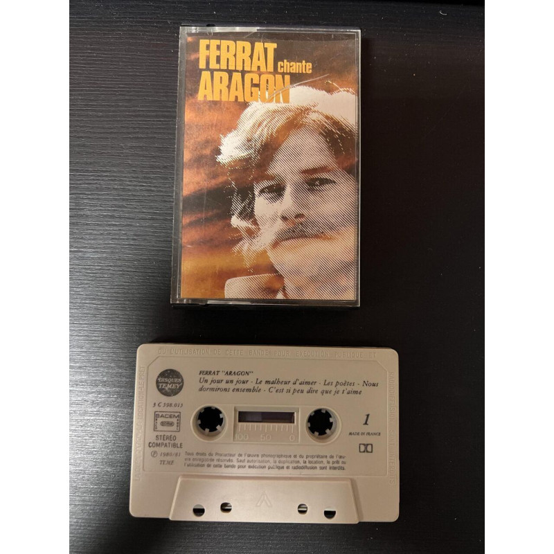 K7 Audio : Ferrat chante Aragon