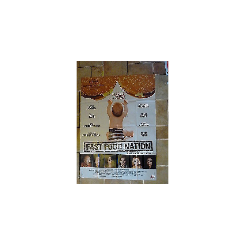 Affiche 120 X 160 FAST FOOD NATION de Richard Linklater Bruce Willis