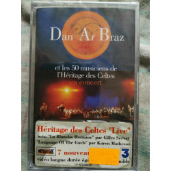 Dan Ar Braz Héritage des Celtes Live Cassette Audio-K7 NEUVE SOUS...