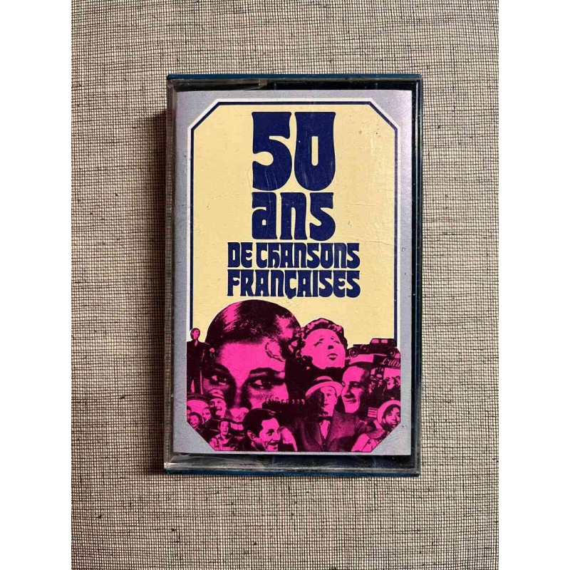 Cassette 50 ans de chanson française Chansons de toujours Cassette...