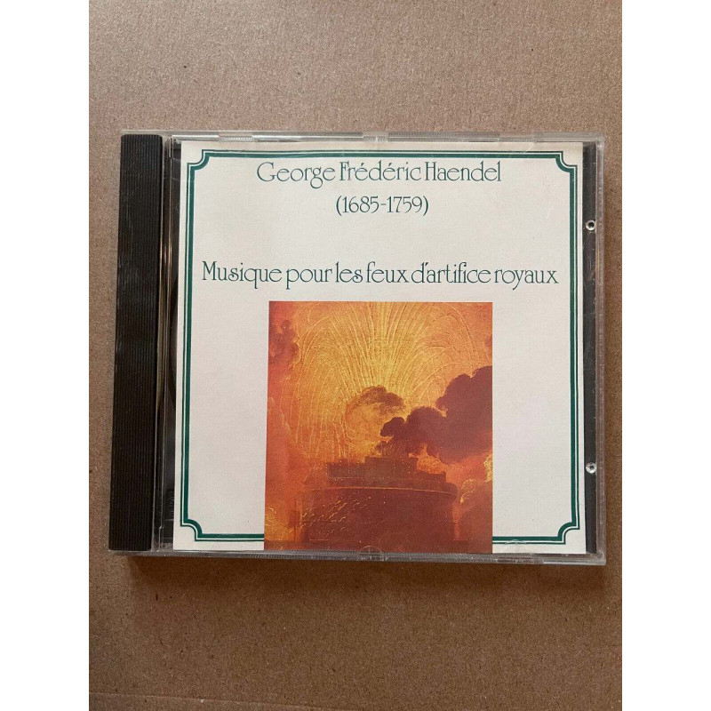 George Frédéric Haendel Musique pour les feux d'artifice royaux CD