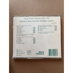 George Frédéric Haendel Musique pour les feux d'artifice royaux CD