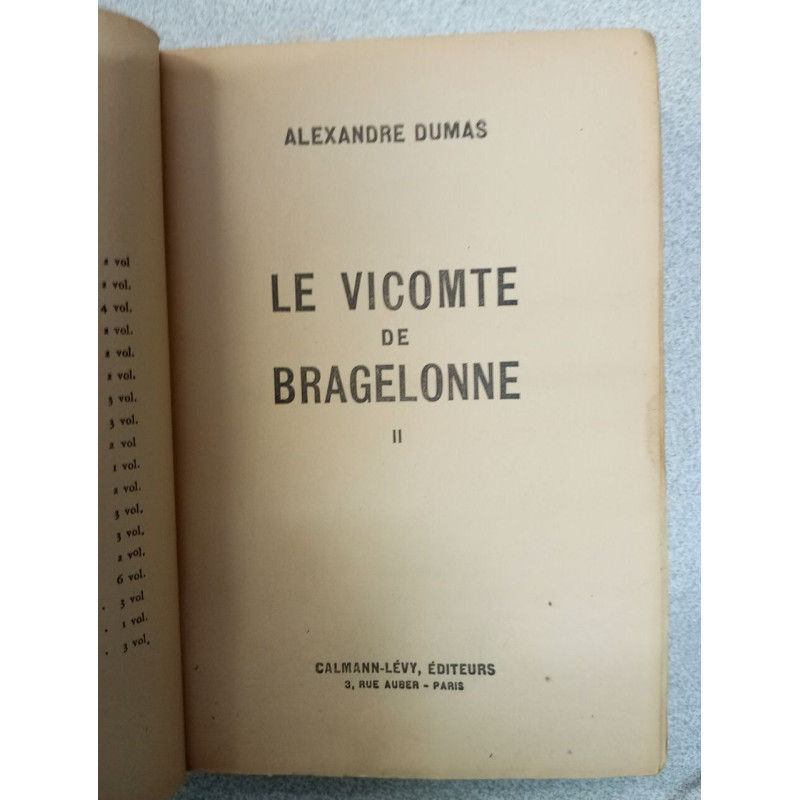Le vicomte de bragelonne II