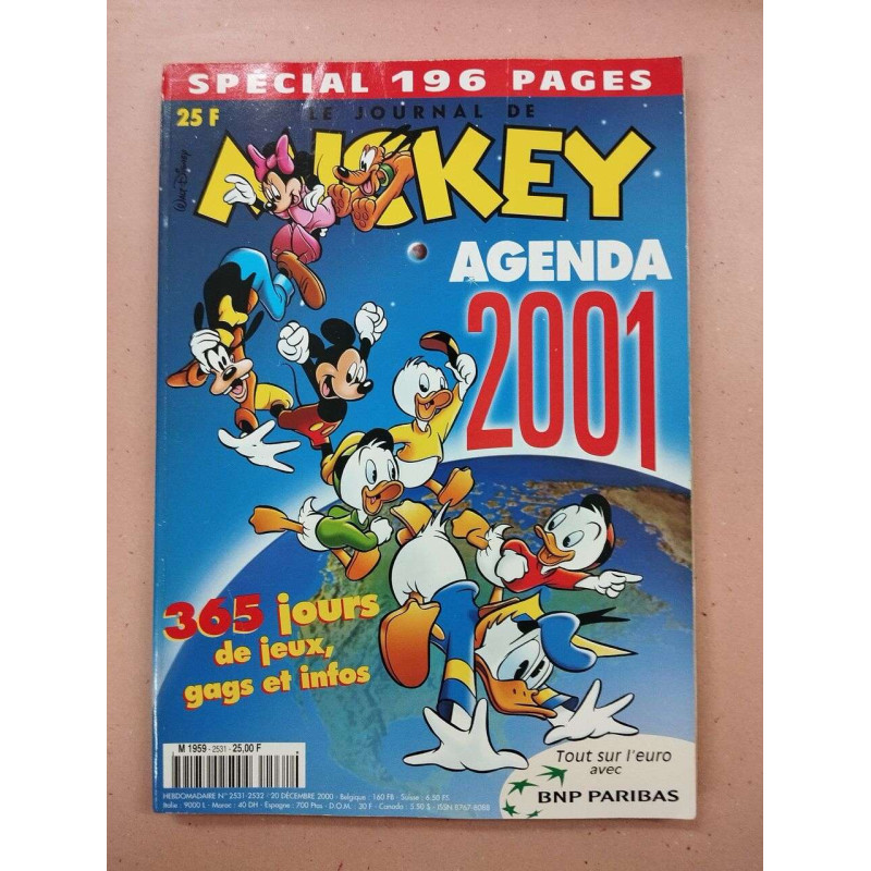 Le journal de mickey nº 2531 / Décembre 2000