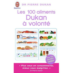 Les 100 aliments Dukan à volonté