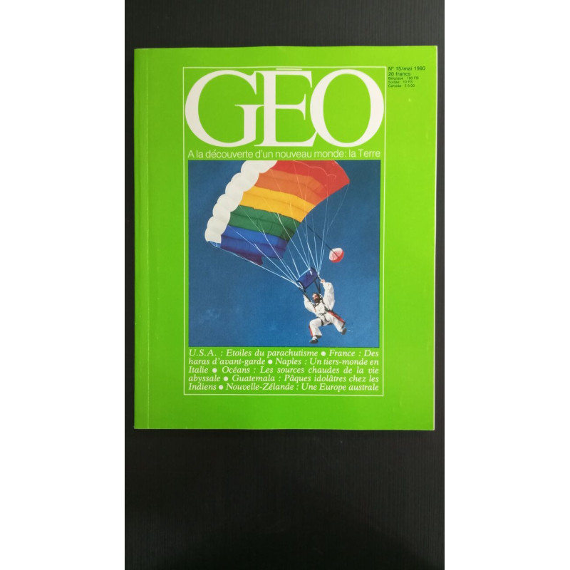 Revue Géo Magazine N° 15