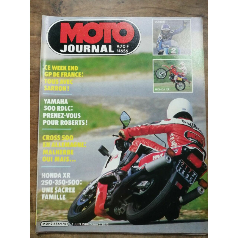 Moto Journal Nº 656 7 Juin 1984