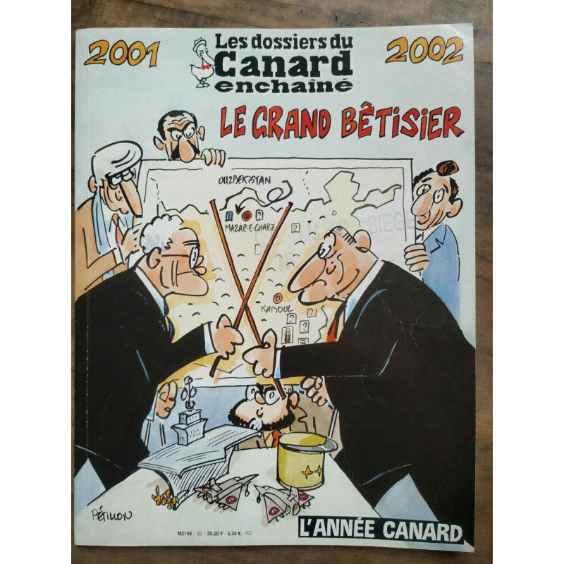 Les dossiers du Canard enchaîné n82 Décembre 2001 Le grand bêtisier