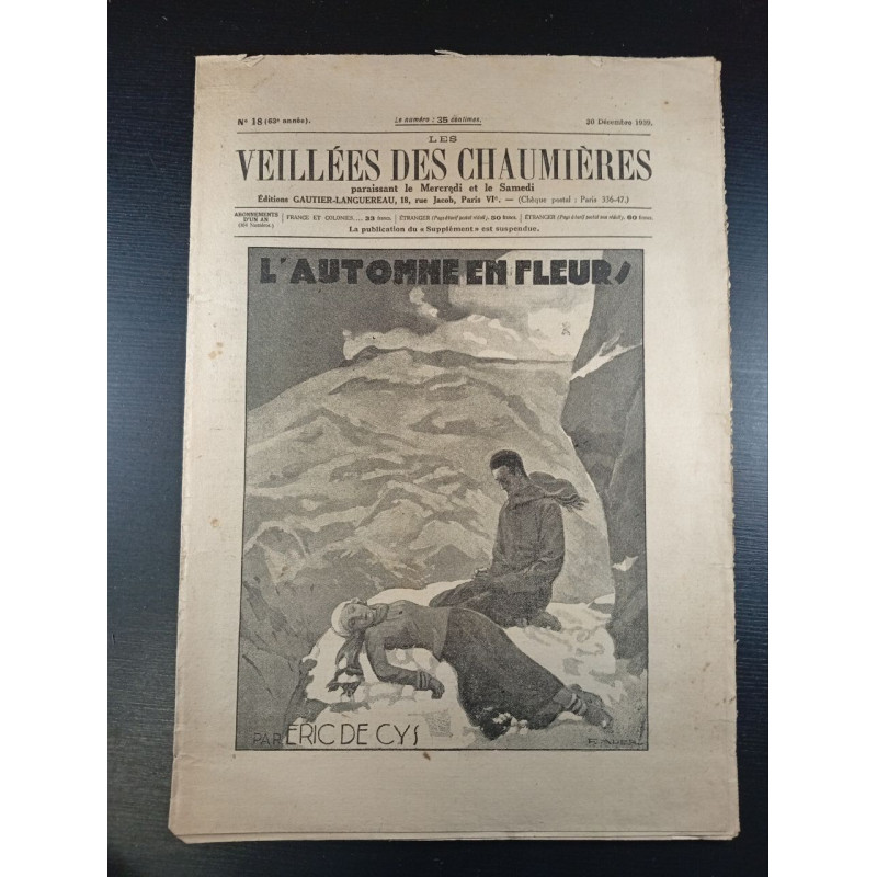 Les veillées des chaumières n°18 63 anneé