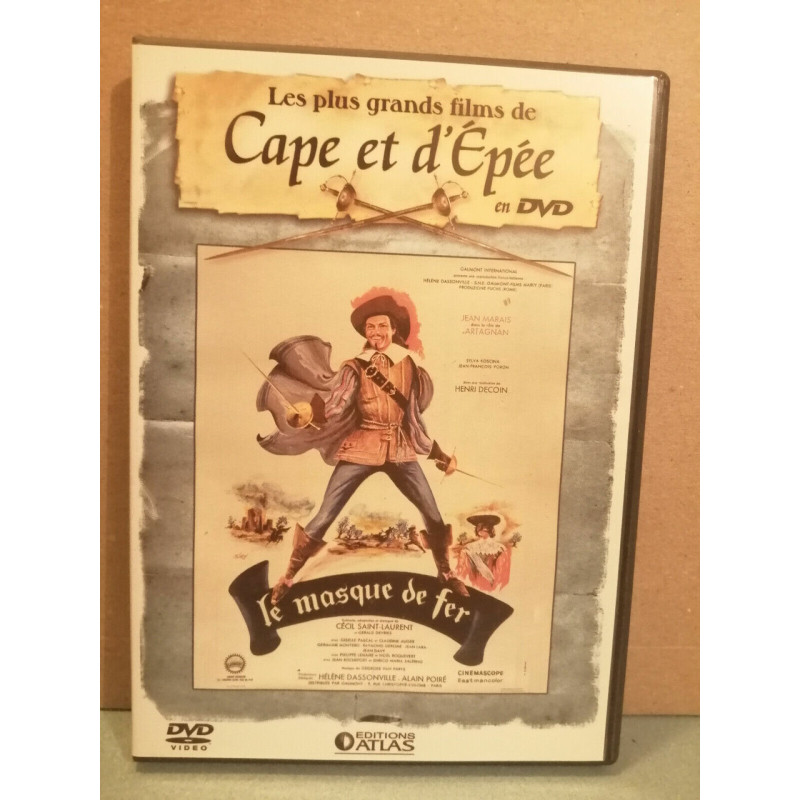Le masque de fer - Les plus grands films de Cape et d'Épée DVD simple